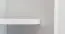 Armoire en bois de pin massif, laqué blanc Junco 14B - Dimensions 195 x 92 x 59 cm