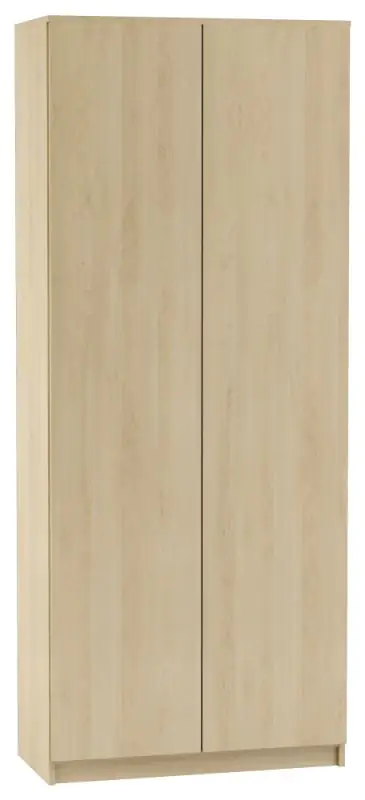 Armoire à portes battantes / Armoire Kiunga 13, couleur : hêtre - Dimensions : 200 x 82 x 60 cm (H x L x P)
