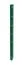 Poteau de clôture mod. A, Finition: Revêtement vert, Pour hauteur de clôture: 243 cm, Longueur: 300 cm, Points de fixation: 13