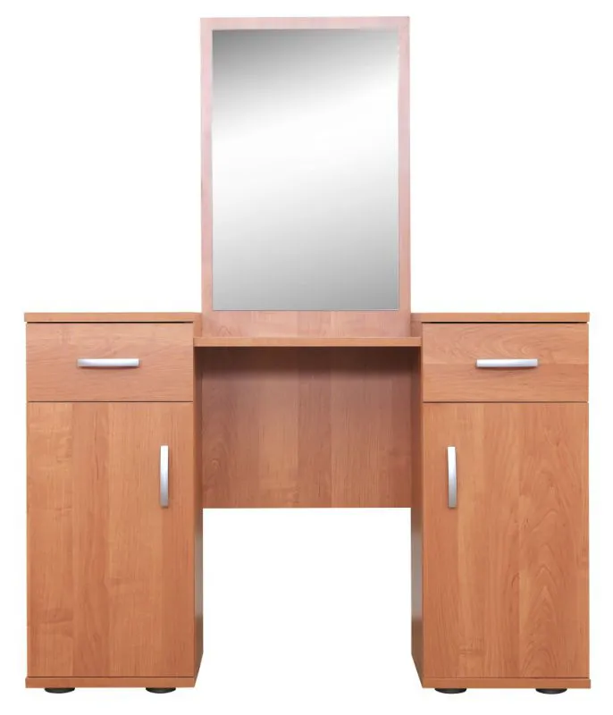 Coiffeuse Grogol 25 | aulne | 139 x 110 x 33 cm | Design moderne et rangement optimisé
