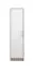 Chambre à coucher - Armoire étroite, Couleur: Blanc / Chêne - Dimensions: 190 x 50 x 56 cm (H x L x P) Abbildung