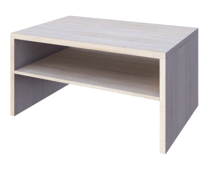 Table basse Kerowagi 18 | Finition chêne Sonoma | 120 x 60 x 58 cm | Design moderne et chaleureux