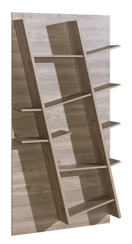 Étagère sur pieds, 100 cm de large, Couleur: Brun Abbildung