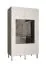 Armoire au design élégant Jotunheimen 279, couleur : blanc - dimensions : 208 x 120,5 x 62 cm (h x l x p)
