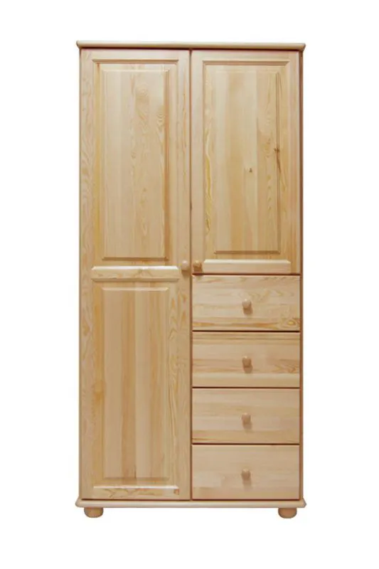 Style maison de campagne Pin-Armoire, Couleur: Naturel 190x80x60 cm Abbildung