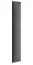 Panneaux rembourrés, lot de 10, Couleur : Anthracite, Revêtement : Velours, dimensions : 80 x 15 cm