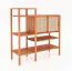 Étagère Wellsford 38 | Hêtre cœur massif huilé | 123 x 120 x 46 cm | Design premium
