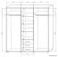 Armoire à portes coulissantes / armoire Rabaul 41, couleur : chêne sonoma clair / chêne sonoma foncé - Dimensions : 210 x 170 x 60 cm (H x L x P)