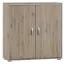 Ensemble bureau 7 pièces Cianjur | Chêne/Blanc | Rangement optimal | Design moderne