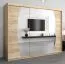 250 cm de large Armoire avec 10 casiers et 3 portes | Couleur: Chêne Sonoma Abbildung