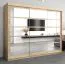 250 cm de large Armoire avec 10 casiers et 3 portes | Couleur: Chêne Sonoma  Abbildung