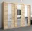 250 cm de large Armoire avec 3 portes | 10 casiers | Couleur: Chêne Sonoma Abbildung