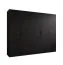 Armoire / 5 portes / Couleur : Noir / 2,5 mètres de large / Poignées : Noir / 3 tringles à vêtements / 3 compartiments / Dimensions : 250 x 52 x 202 cm / Protection des bords ABS