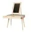 Coiffeuse Aurornis 65 en pin massif naturel | 2 tiroirs | Miroir intégré | 150 x 96 x 40 cm