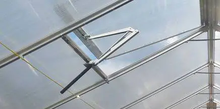 Fenêtre de toit supplémentaire avec fonction d'ouverture automatique, verre trempé 4 mm