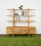 Étagère Wooden Nature 131 Chêne massif - 150 x 150 x 38 cm (H x L x P)