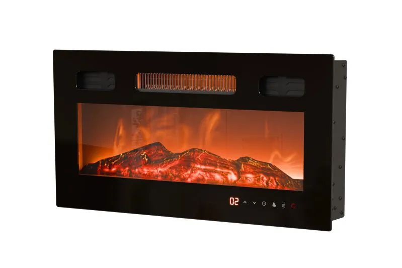 Cheminée électrique pour commode Barbe, 1400W-1600W, 16-28°.