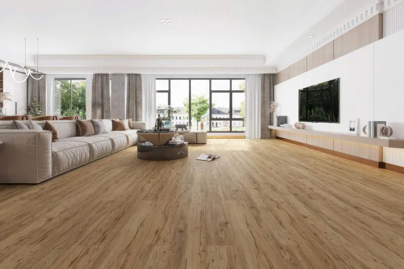 Plancher en Vinyle SPC Système à clic 1220 x 229 x 6,5 mm (L x l x H)