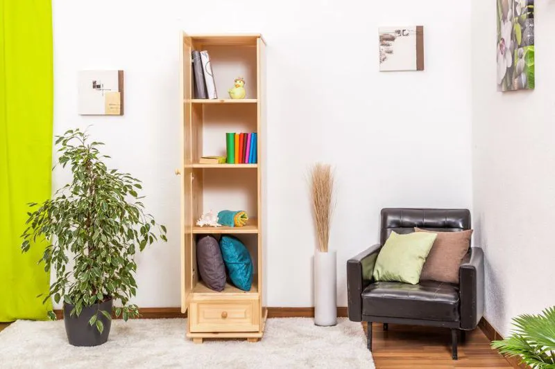 Armoire multi-usages d'angle Pin, Couleur: Naturel 190x47x60 cm Abbildung