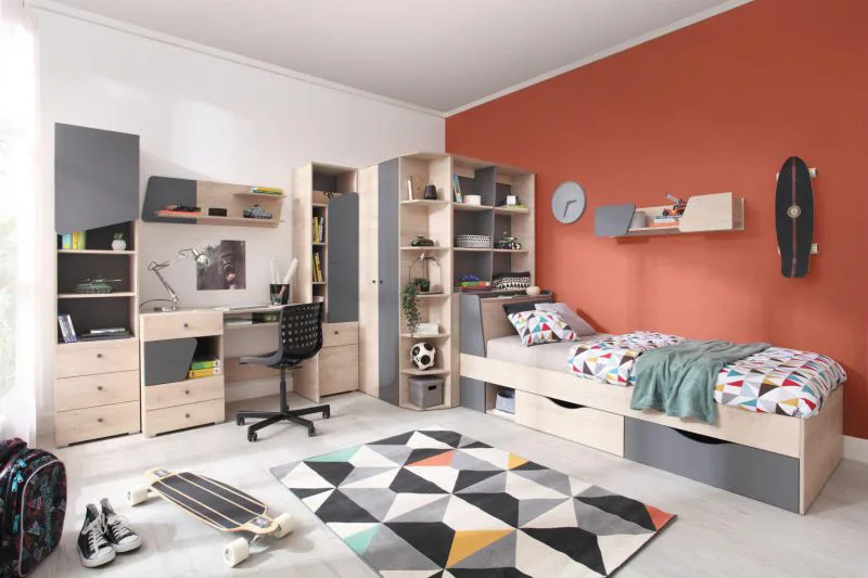Chambre d'adolescent - Armoire étroite Abbildung
