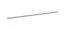 Barre de LED / 4,39 W / 2 m de câble / Couleur neutre claire / Couleur : chrome / Contrôlable par télécommande / Dimensions : 98,5 x 1 x 3 cm