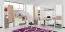 Commode chambre ado "Lian" 10 | 100 x 90 x 40 cm | Hellbraun, blanc, cappuccino | Design moderne