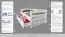 Lit simple / Lit fonctionnel "Easy Premium Line" K1/n/s incl. 2 tiroirs et 2 panneaux de recouvrement, 90 x 200 cm hêtre massif laqué blanc