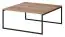 Table basse Granollers 03, Couleur : Chêne Artisan - Dimensions : 80 x 80 x 40 cm (l x p x h)