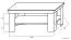 Table basse Wewak 09, couleur : chêne Sonoma - Dimensions : 120 x 60 x 55 cm (L x P x H)