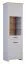 Vitrine Torrelavega 04 | Chêne Artisan & Gris Clair | 200 x 63 x 42 cm | 6 Compartiments | Design Moderne