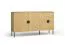 Buffet Amfipoli 02 | 2 tiroirs Soft-Close | 2 portes | Chêne Baltique | 87,5 x 160 x 40 cm