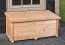 Caisse de rangement - Dimensions : 53 x 125 x 56 cm (L x l x h)