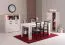 Table à manger extensible Vojvo 02 | Chêne blanc | 76,5 x 161 x 90,5 cm | Jusqu'à 200 cm | Robuste et élégante