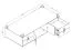 Lit junior Garian 15 | Chêne / Blanc | Couchage 90 x 200 cm | Design moderne et pratique