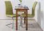Table carrée en pin massif | Finition chêne rustique | Junco 226B | 50 x 90 cm