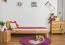 Lit junior Wooden Nature 02 en chêne massif huilé - couchette 100 x 200 cm (l x L)