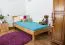 Lit de jeune en bois de chêne massif huilé Wooden Nature 03 - couchette 90 x 200 cm (l x L)