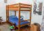 Lits superposés enfants en pin massif | Chêne A16 | Convertibles 90x200 cm | Sommier inclus