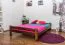 Lit Pin massif 160 x 200 cm Noisette