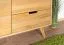 Armoire à portes battantes en chêne massif Aurornis 06 | Naturel | 200 x 142 x 60 cm | Rangement spacieux