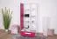 Chambre enfant Walter 6 pièces | Rose brillant & Blanc | Design moderne | Nombreux rangements