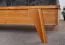 Lit simple / Lit d'appoint Otago 03 en chêne sauvage massif huilé - Dimensions de la Surface de couchage : 90 x 200 cm (L x l)