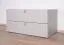 Commode ado Skalle 08 gris | 2 tiroirs Soft-Close | 47 x 94 x 49 cm | Design moderne