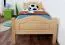 Cadre de lit pour enfants / Lit pour enfant 80 x 200 cm | Bois massif: Hêtre | Laqué Naturel Abbildung