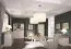 Salon-ameublement Salon complet - Set G Badile, 5-pièces, Couleur: Pin Blanc / Brun Abbildung