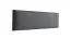Panneaux rembourrés, lot de 10, Couleur : Anthracite, Revêtement : Velours, dimensions : 40 x 15 cm