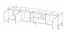 Meuble TV Zaghouan 09 beige | Grand espace de rangement | 3 portes, 5 compartiments | 202,9 cm de large