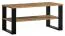 Table basse Trevalli 9 | Chêne / Noir | 100 x 56 x 49 cm | Design moderne et pratique