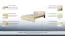 Lit junior Milo 37 en pin massif naturel | Sommier inclus | 180 x 200 cm