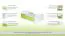 Lit enfant 80x160 cm avec sommier et matelas | Blanc/vert | Design moderne et sécurisé